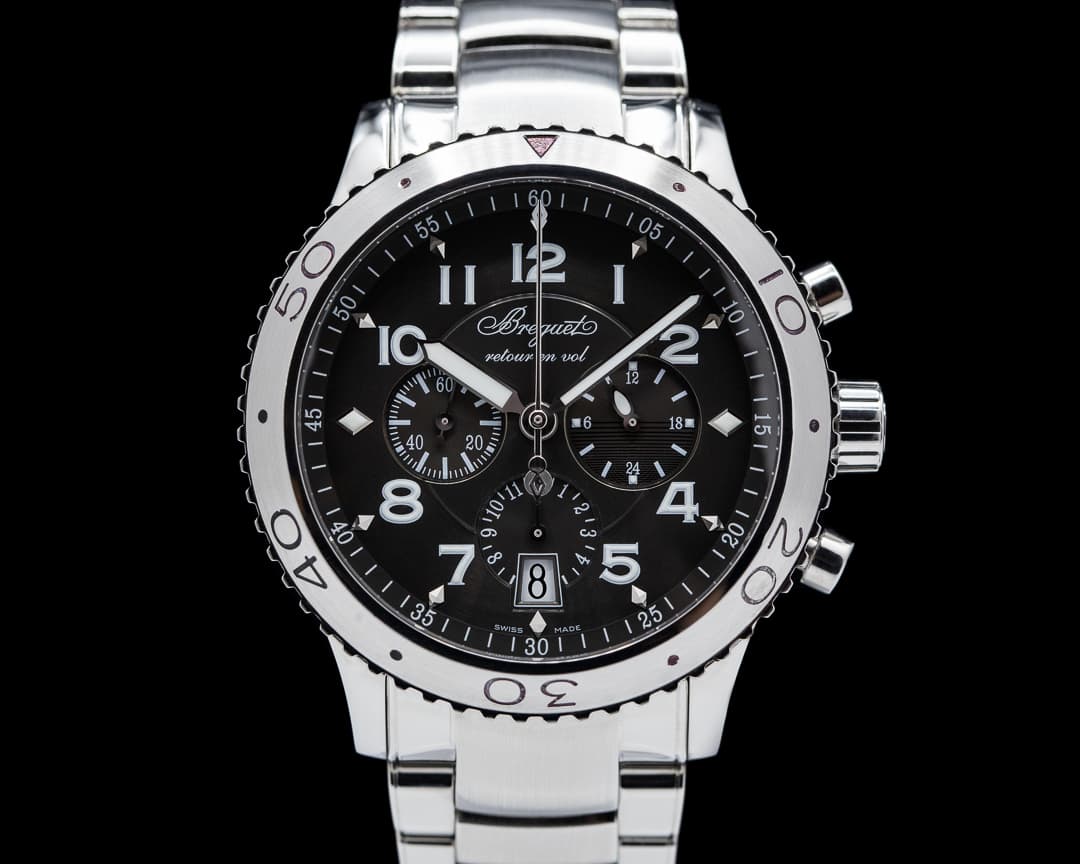 Breguet Type XXI Flyback SS Grey Dial 