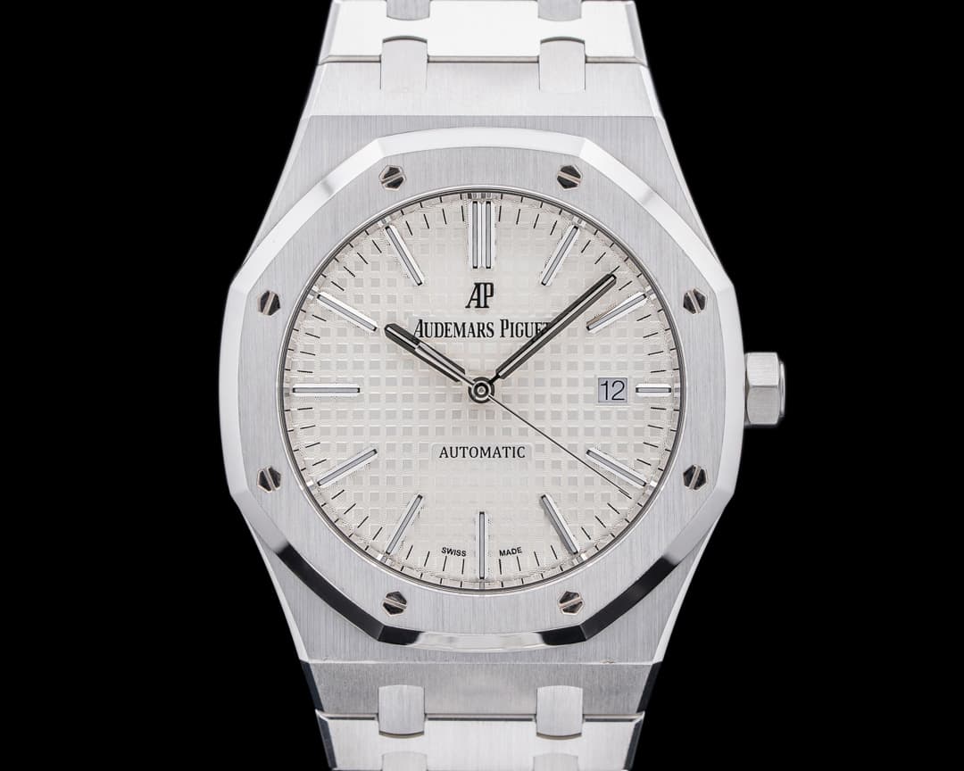 Audemars Piguet Royal Oak 15400 Silver Dial SS FULL SET