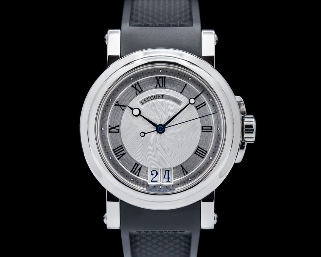 Breguet Marine Big Date SS / Rubber