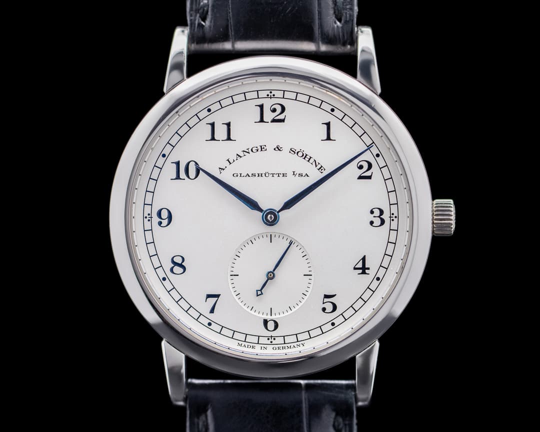 A. Lange and Sohne 1815 Platinum Silver Dial 36mm