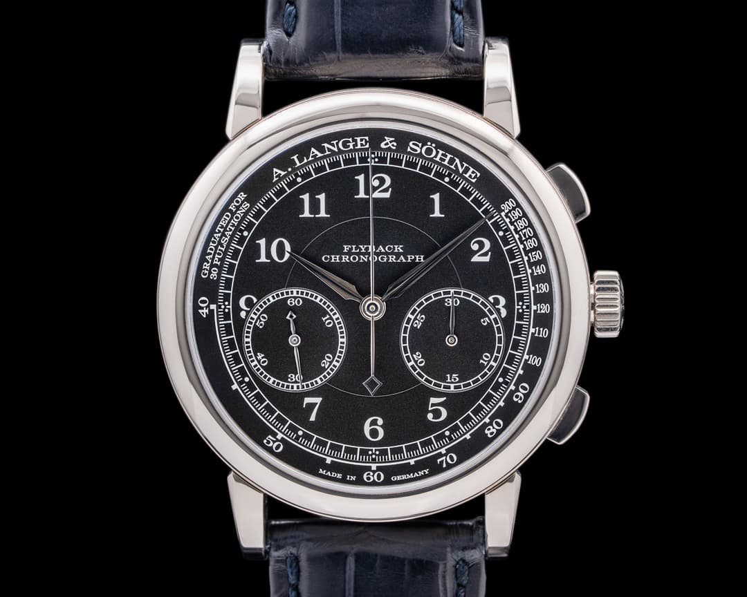 A. Lange and Sohne 1815 414.028 Chronograph 18K White Gold
