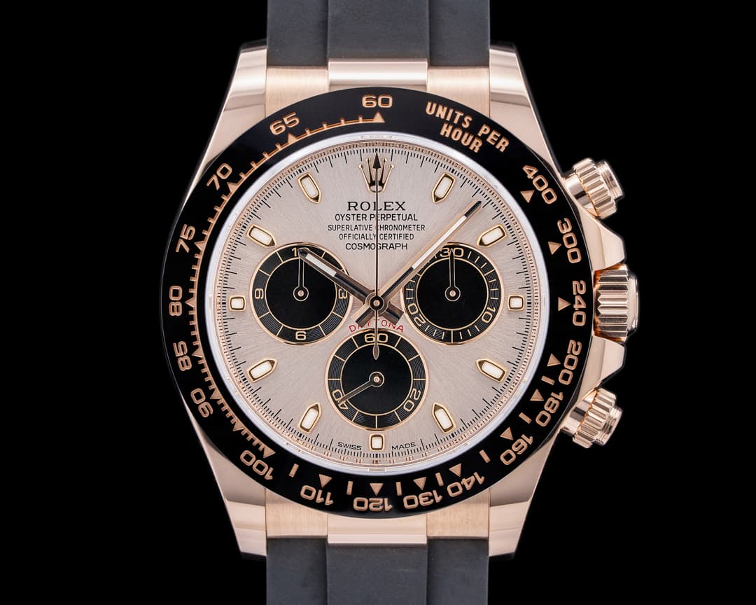 Rolex Cosmograph Daytona 116515LN Ceramic 18K Everose / Sundust Dial