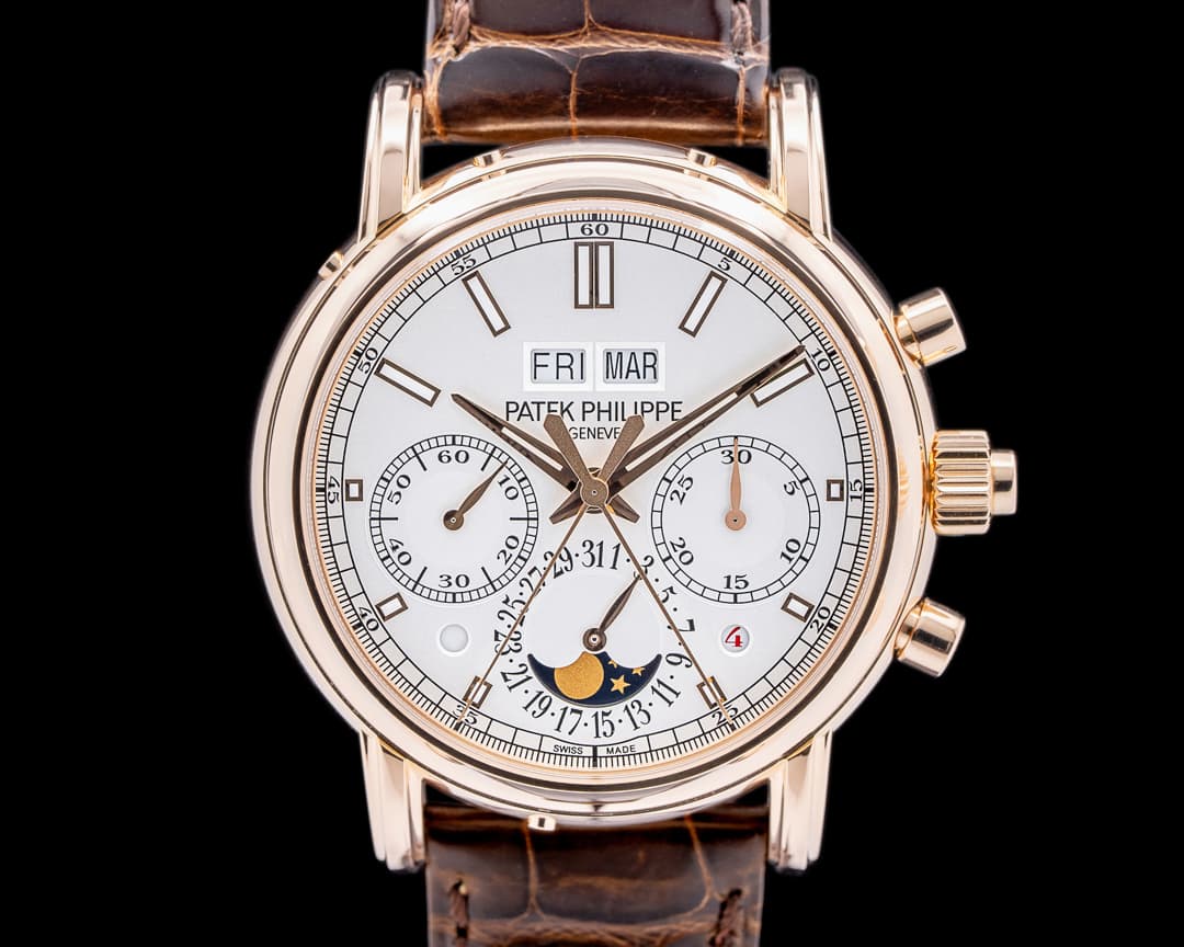 Patek Philippe 5204R Split Second Perpetual Calendar Chronograph Rose Gold