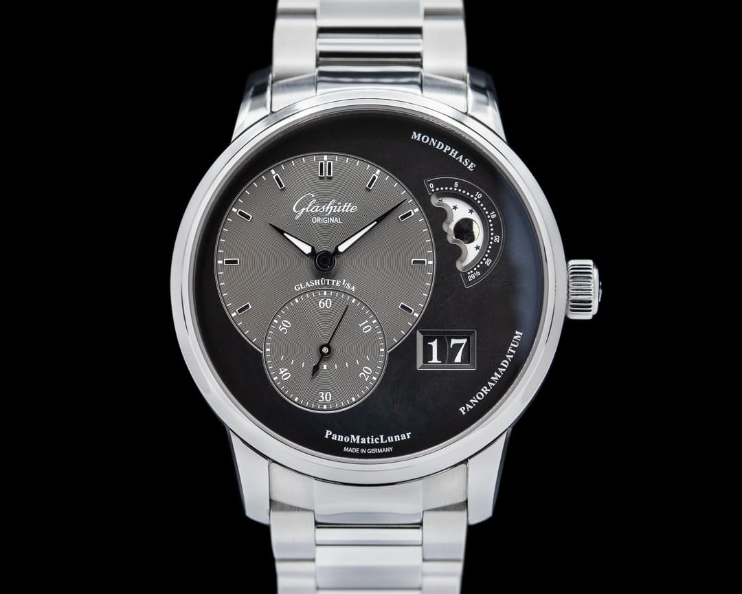 Glashutte Original PanoMatic Lunar SS Grey Dial