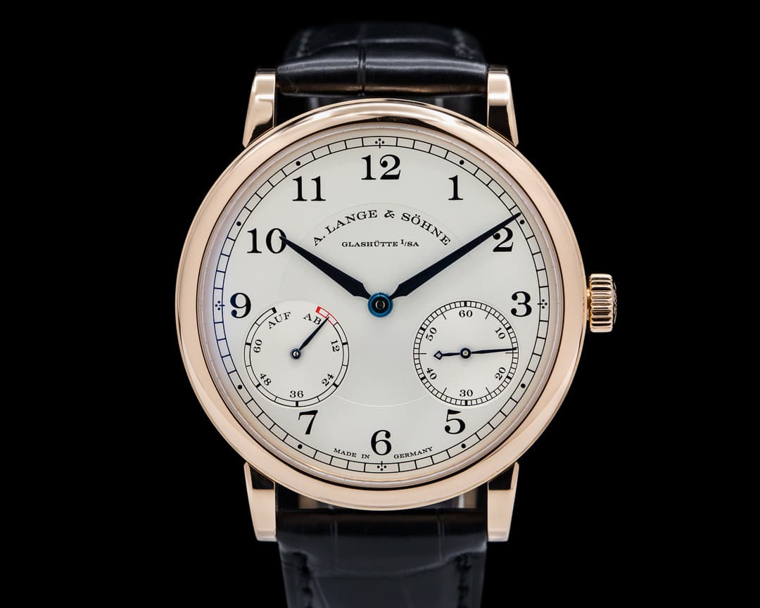 A. Lange and Sohne 1815 Up & Down 234.032 18K Rose Gold 
