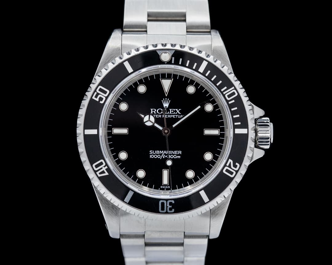Rolex Submariner No Date SS "Swiss Only" Dial FULL SET