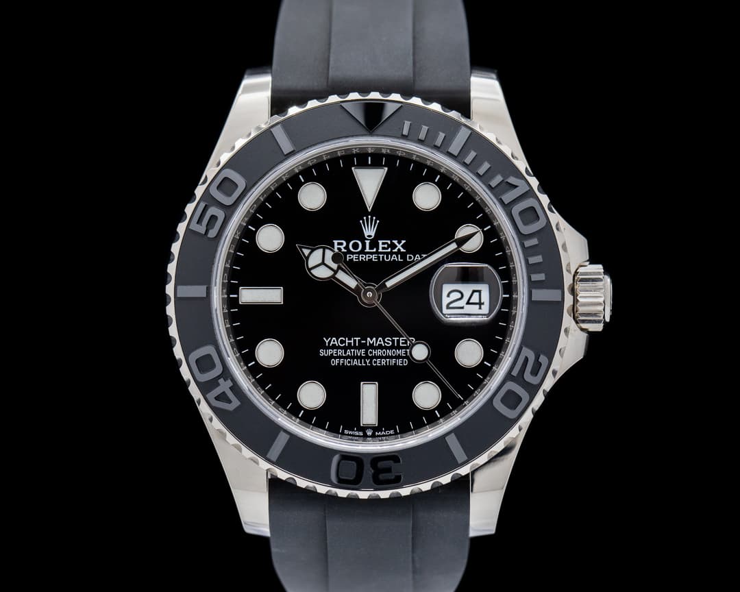 Rolex Yacht Master 226659 18K White Gold / Rubber 42MM