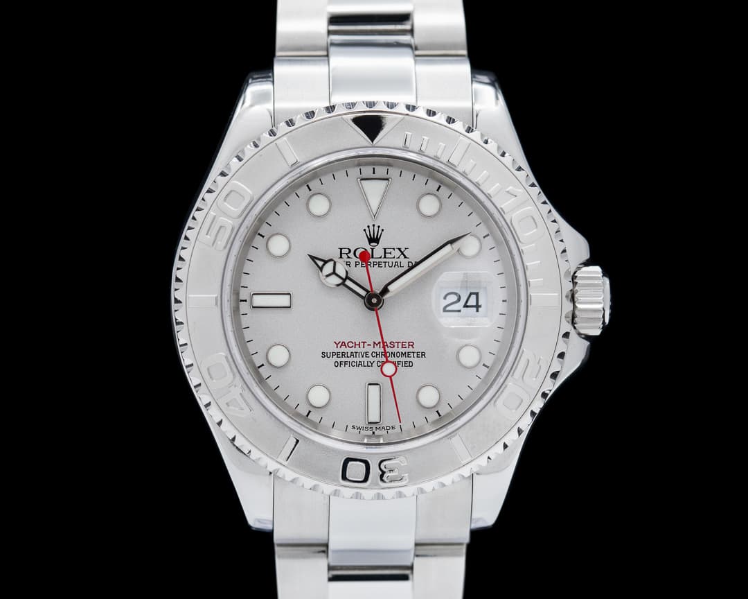 Rolex Yacht Master 16622 Platinum Bezel
