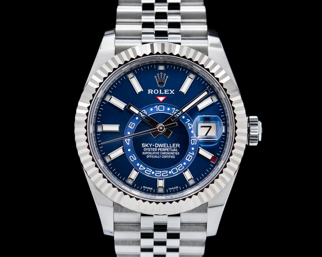 Rolex Sky Dweller 326934 Steel Blue SS / Jubilee