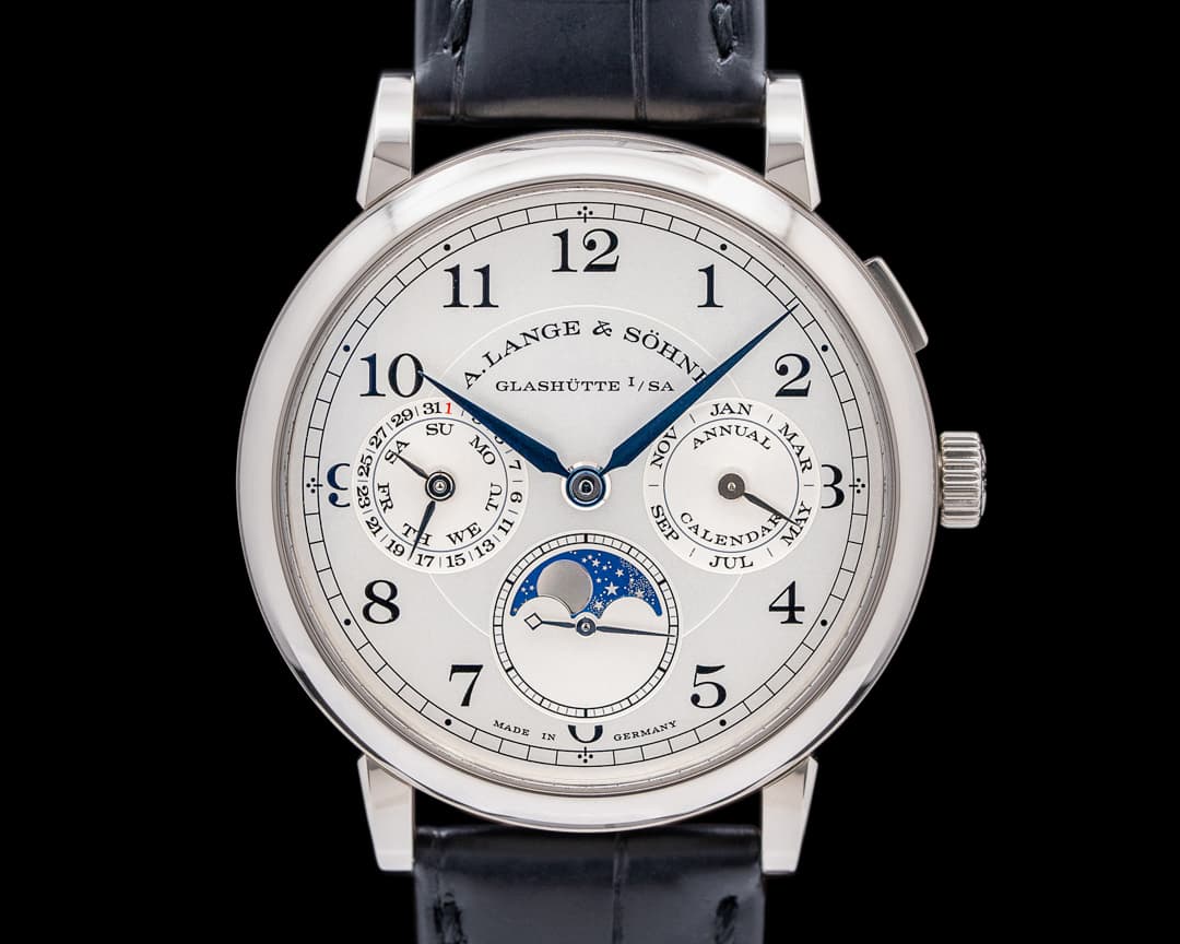A. Lange and Sohne 1815 238.026 Annual Calendar 18k White Gold