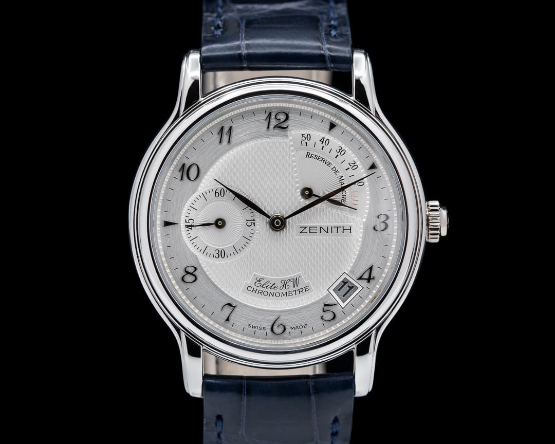 Zenith Hand Wound Power Reserve Platinum FULL SET