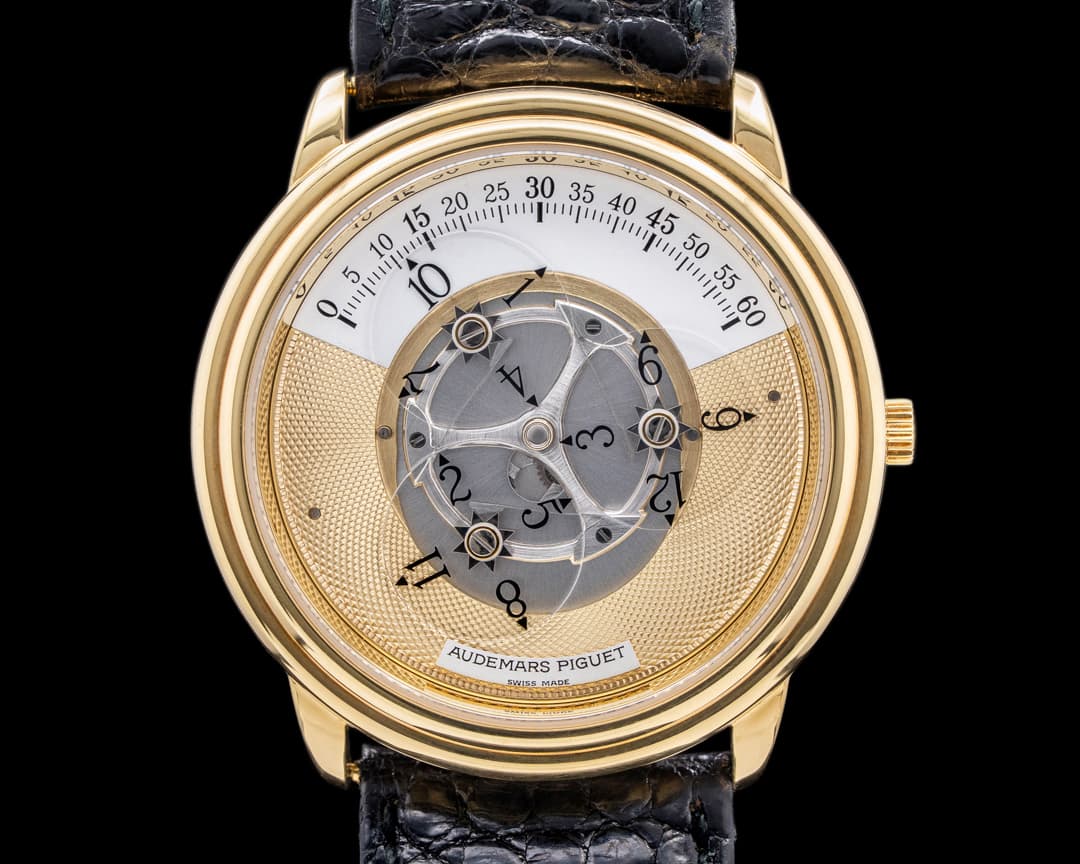 Audemars Piguet Star Wheel Automatic 18K Yellow Gold SHARP RARE
