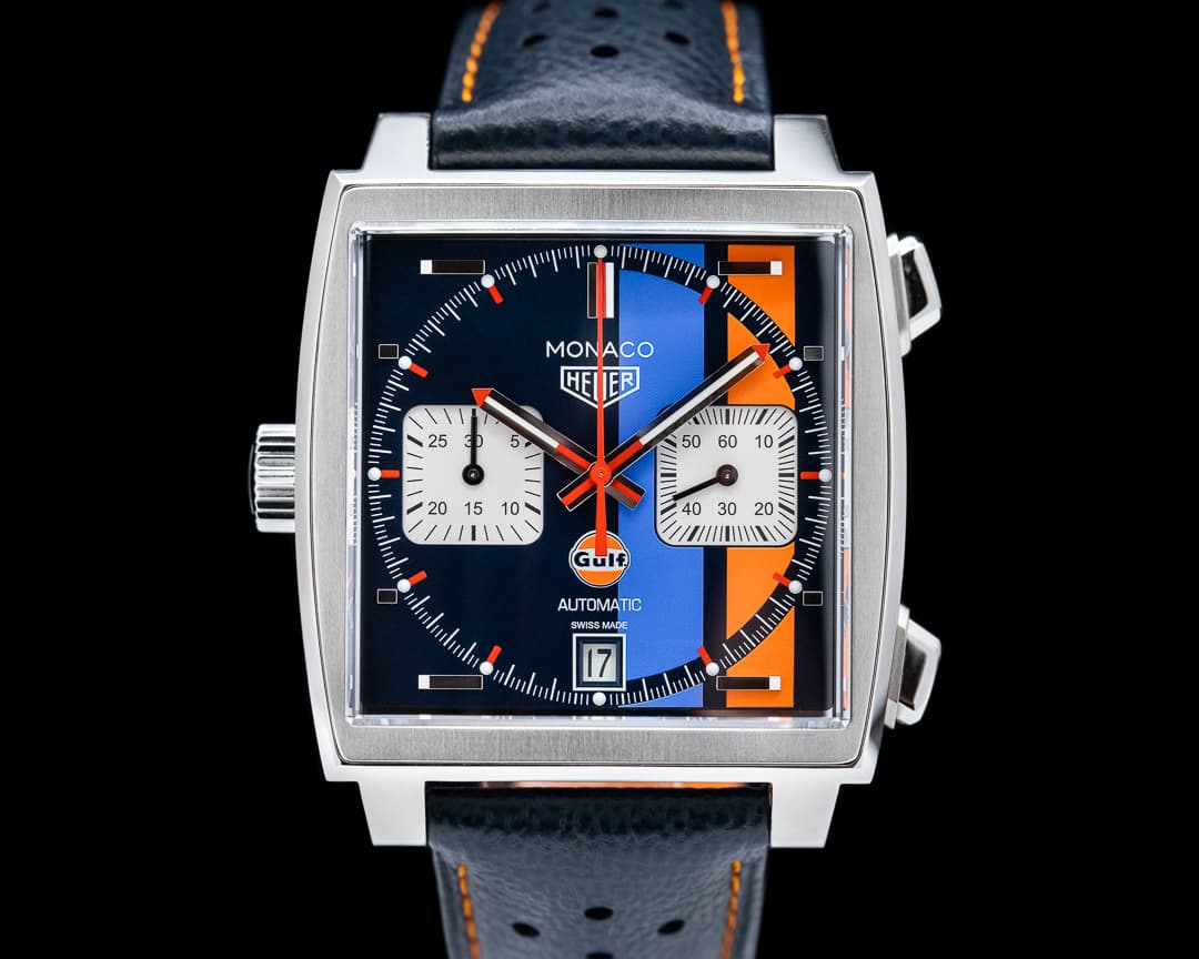 Heuer Monaco Gulf Chronograph 