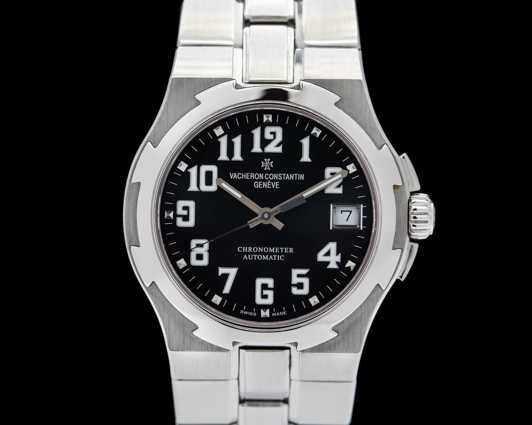 Vacheron Constantin Overseas 42042 Automatic Black Arabic Dial SS