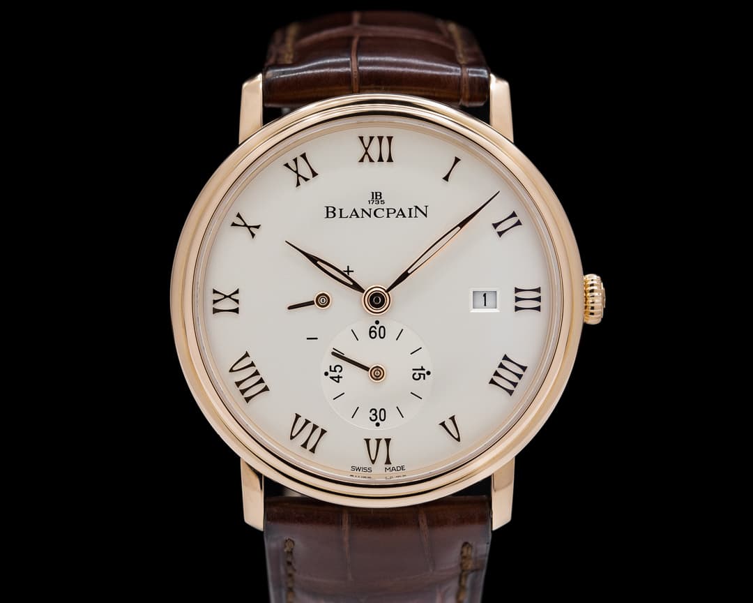 Blancpain Villeret Small Seconds Power Reserve 18k RG Manual Wind 40MM