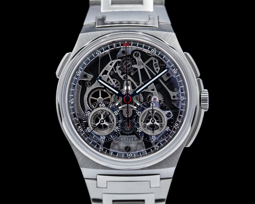Czapek & Cie Antarctique Chronograph Rattrapante Ice Blue LE
