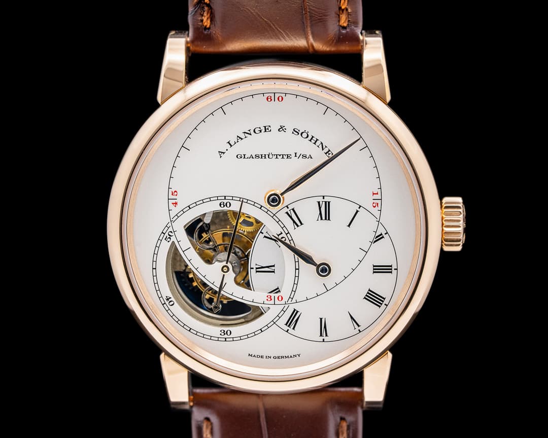 A. Lange and Sohne Richard Lange 760.032F Tourbillon Pour le Merite Rose Gold