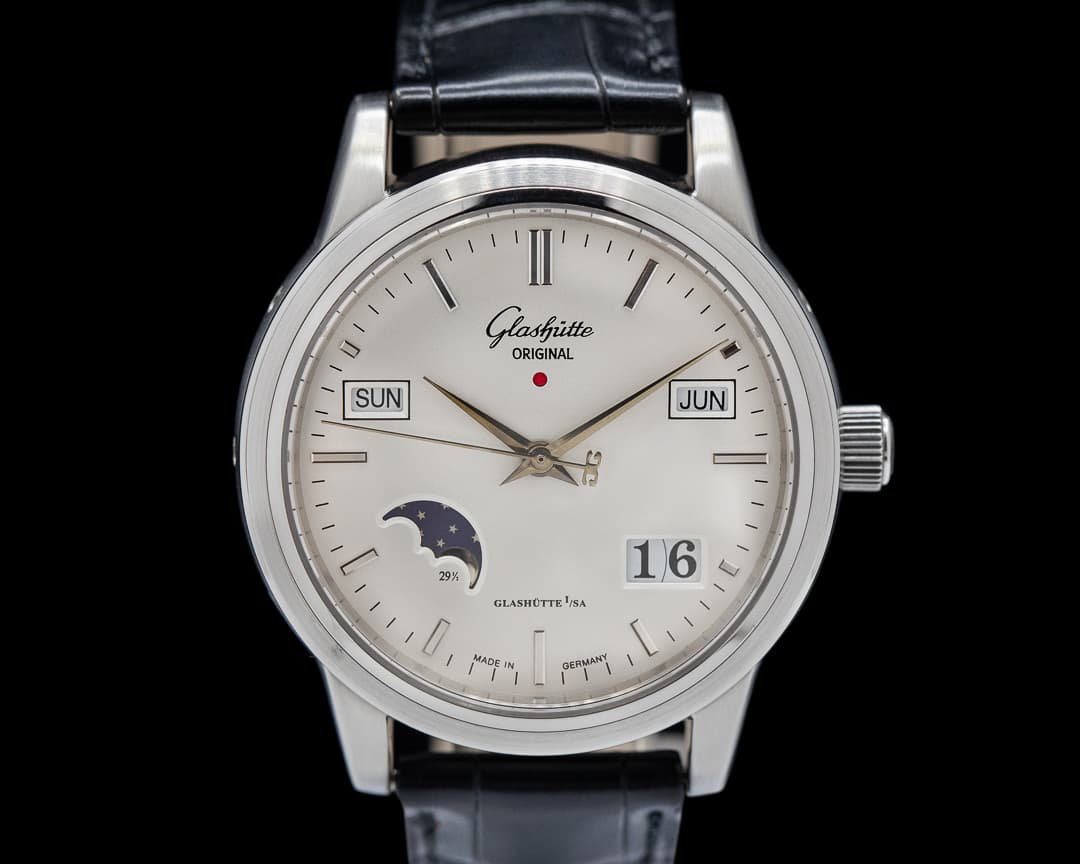 Glashutte Original Senator Perpetual Calendar SS White Dial