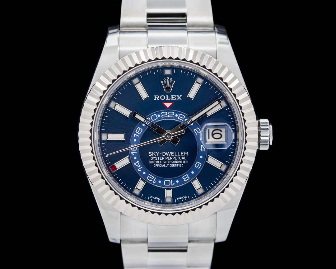 Rolex Sky Dweller 326934 Steel Blue SS / Bracelet 2018