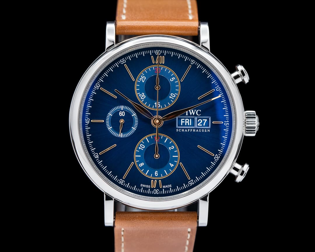 IWC Portofino Chronograph Blue Dial SS