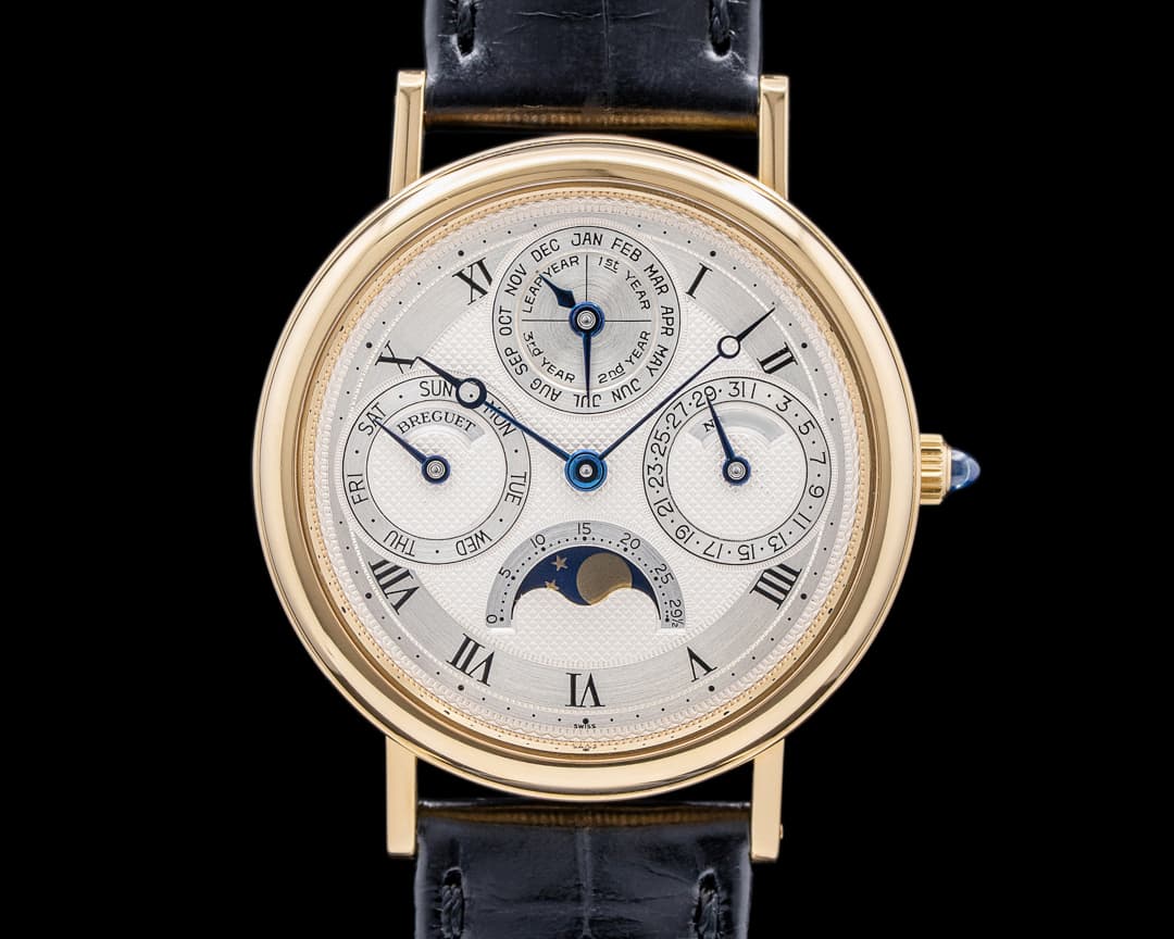 Breguet Classique Perpetual Calendar 18K Yellow Gold Early Example