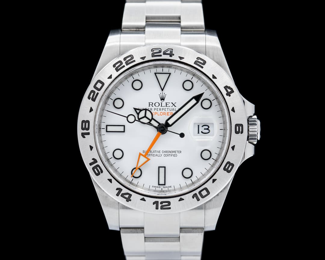 Rolex Explorer II White Dial 