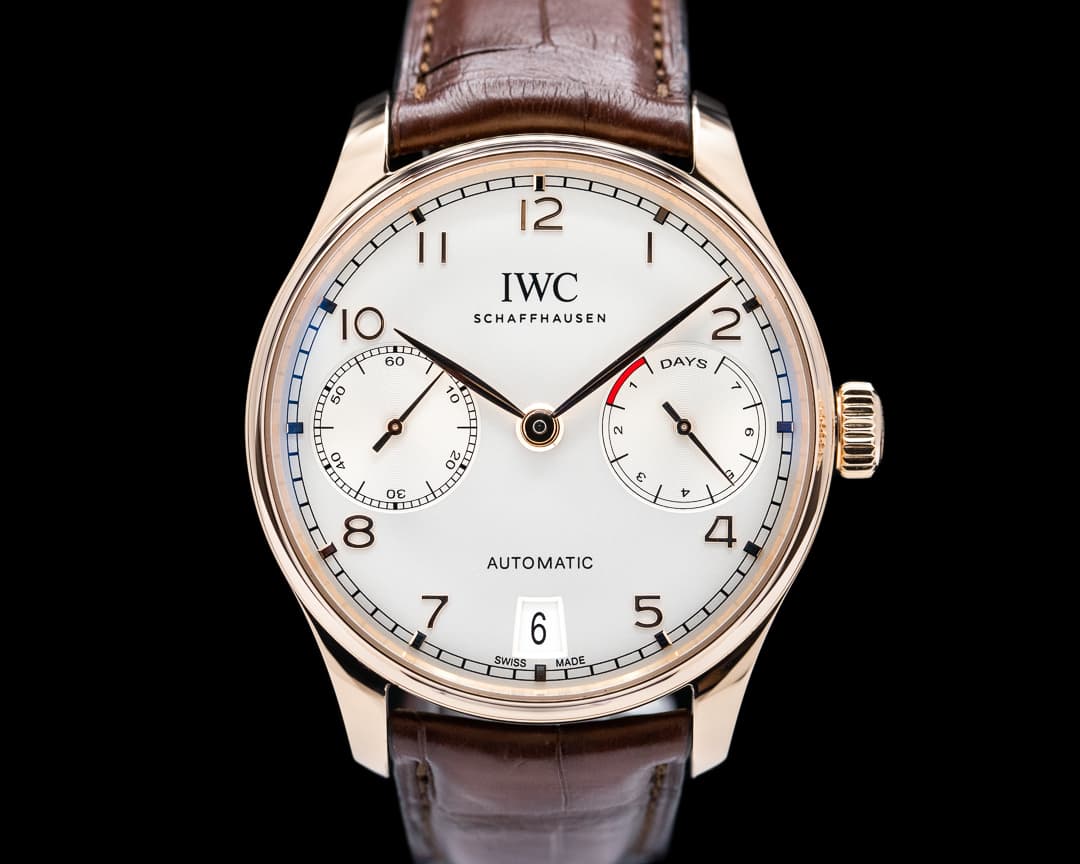 IWC Portuguese 7 Day Automatic 18K Rose Gold 2019