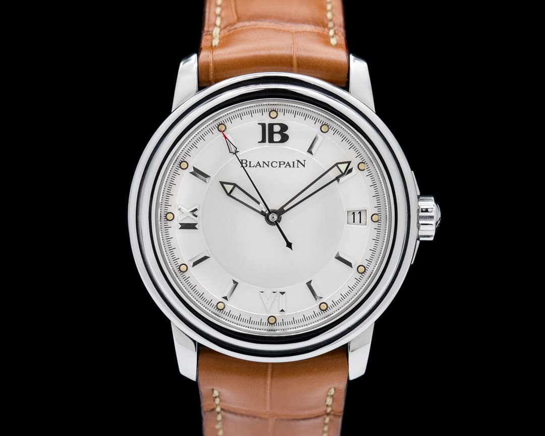 Blancpain Leman SS White Dial