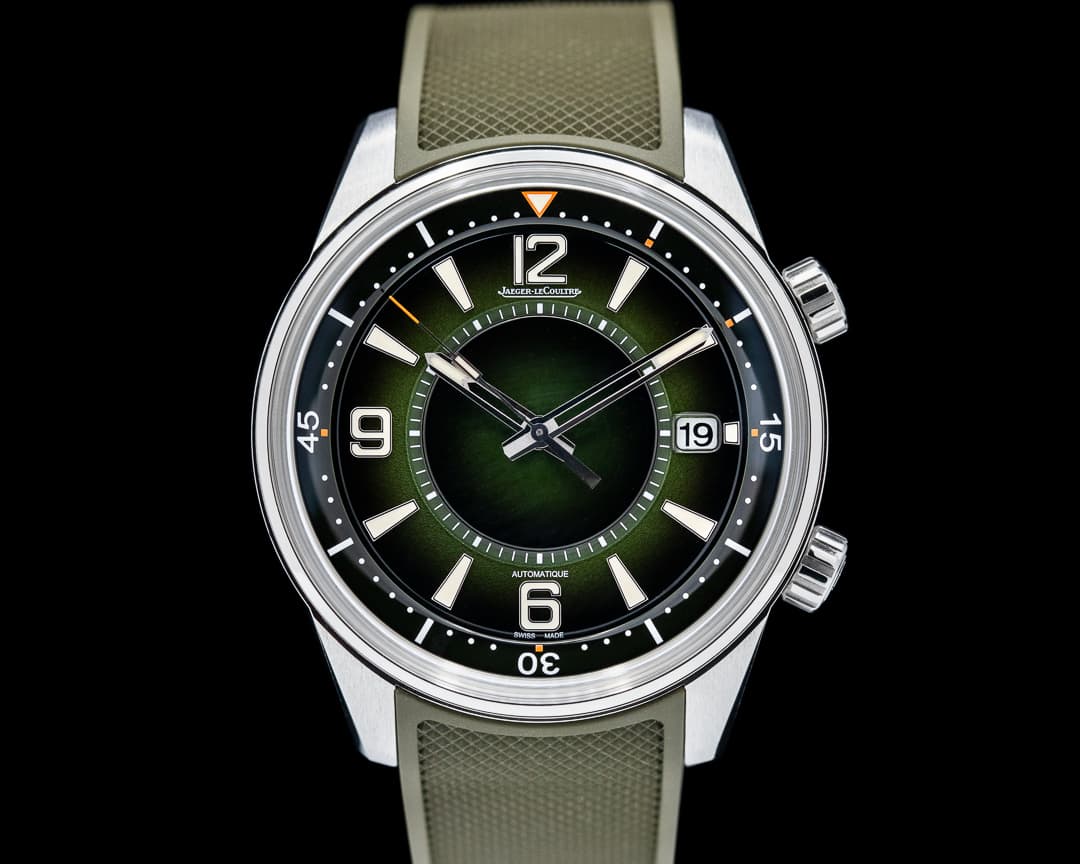 Jaeger LeCoultre Polaris Date SS Green Dial