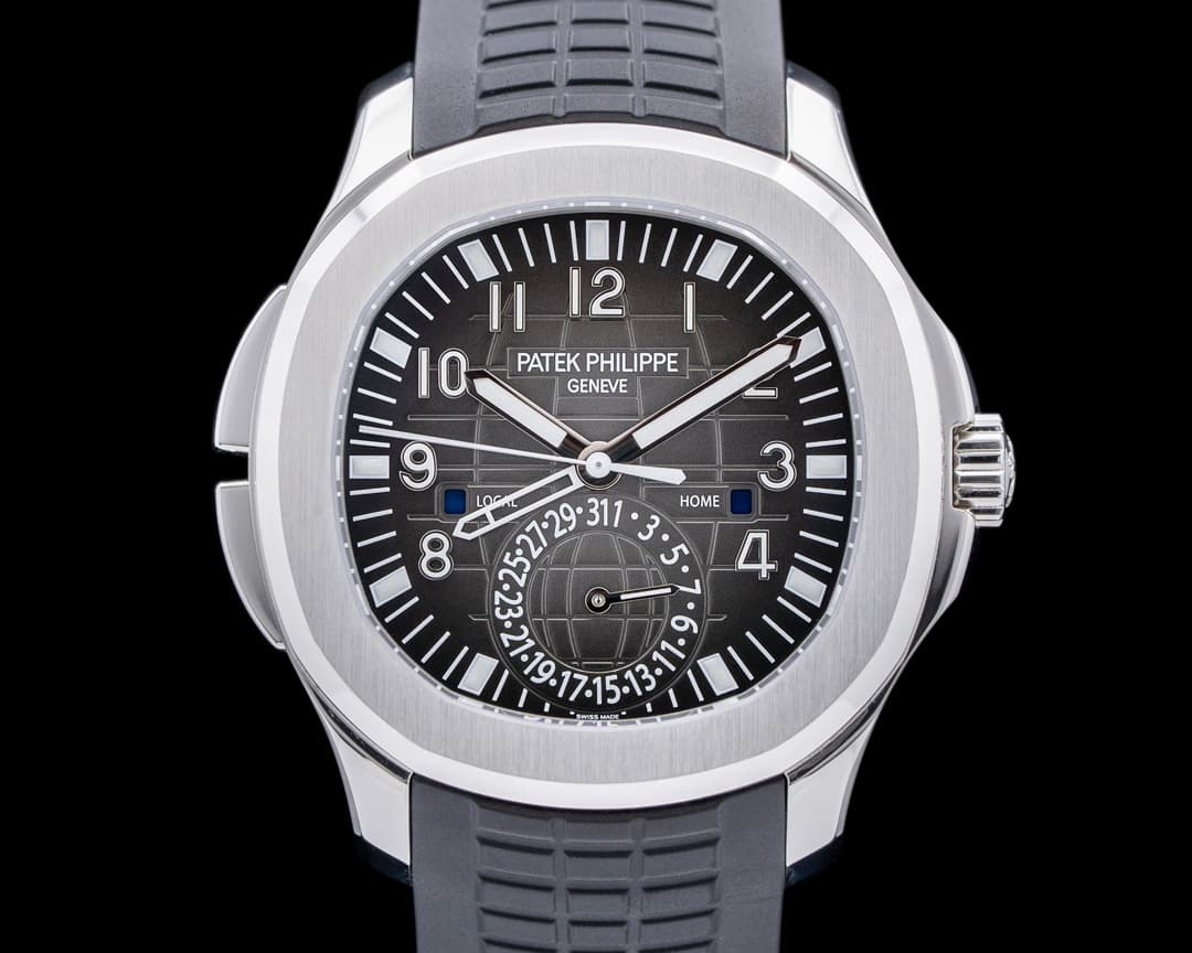 Patek Philippe Aquanaut 5164A Travel Time SS / Rubber DISCONTINUED