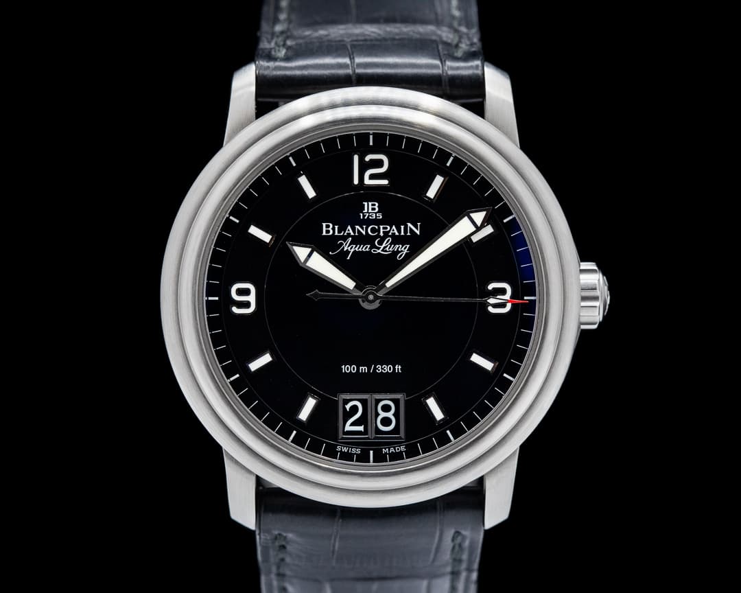 Blancpain Aqualung SS Big Date SS Rubber Strap 