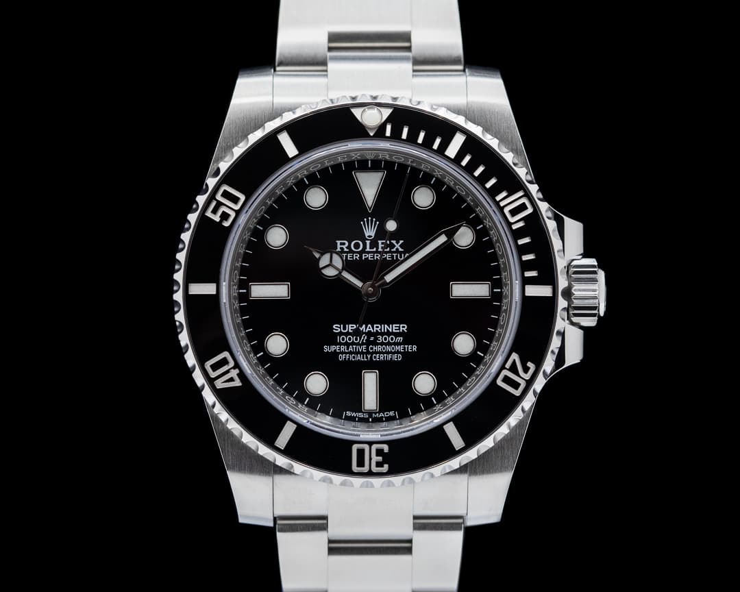 Rolex Submariner No Date Ceramic Bezel SS 2018