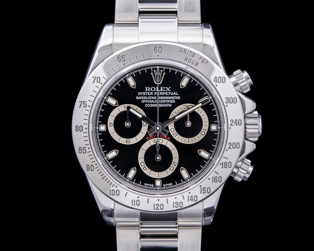 Rolex Daytona 116520 Black Dial Very Sharp 