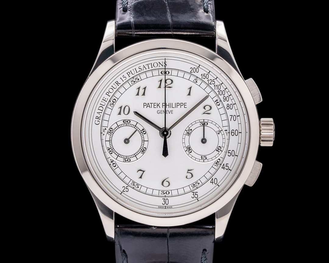 Patek Philippe Chronograph 5170G 18K White Gold / Silver Pulsation 