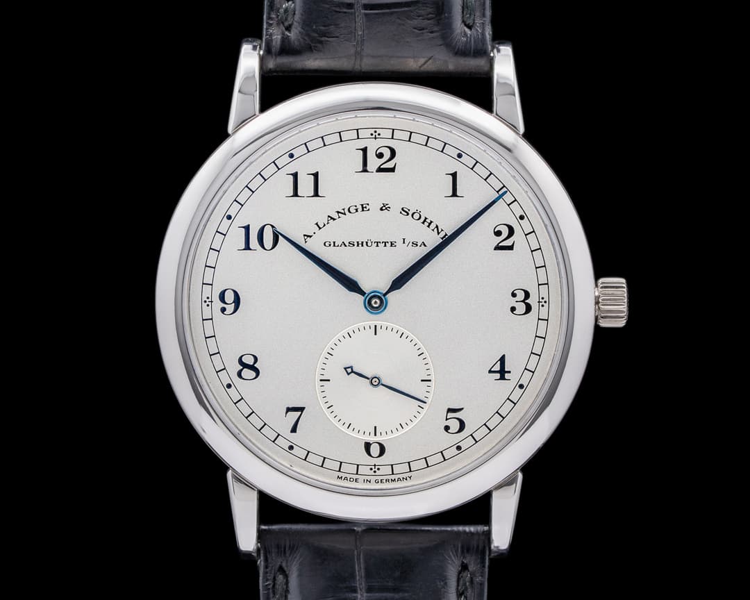 A. Lange and Sohne 1815 Platinum Silver Dial 36mm