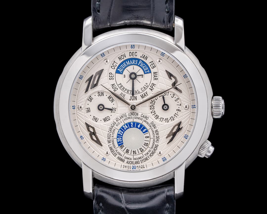 Audemars Piguet Jules Audemars Quantieme Perpetuel Metropolis Platinum 