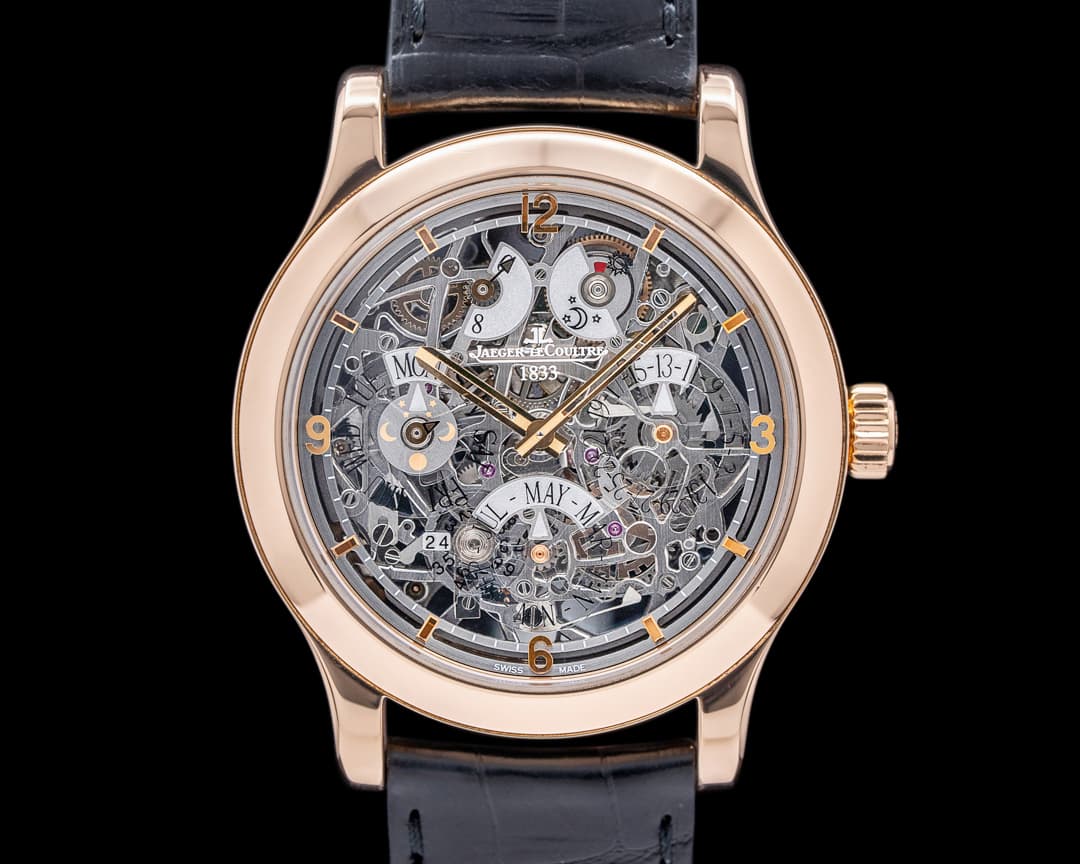 Jaeger LeCoultre Master 8 Days Skeleton Perpetual Calendar RD