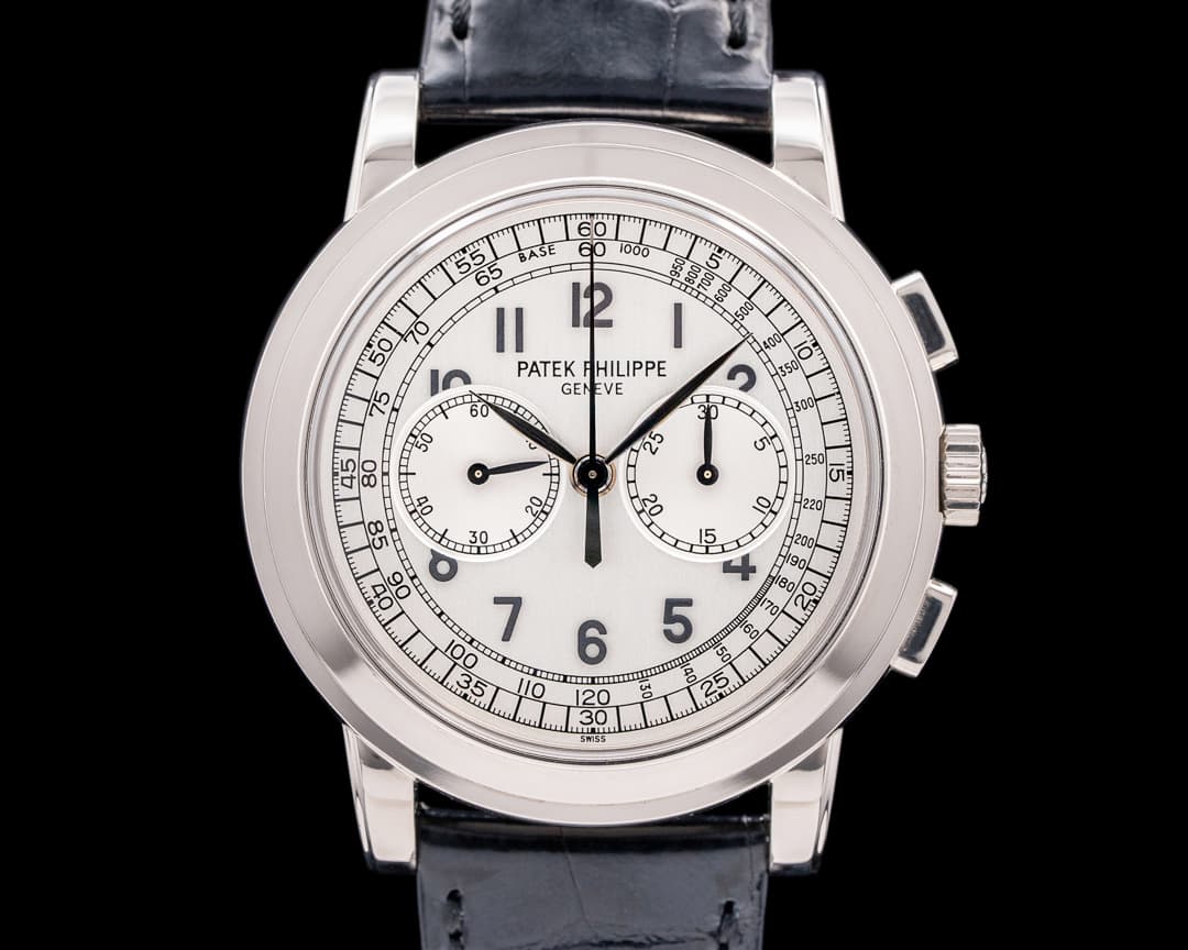 Patek Philippe 5070G White Gold Chronograph SHARP