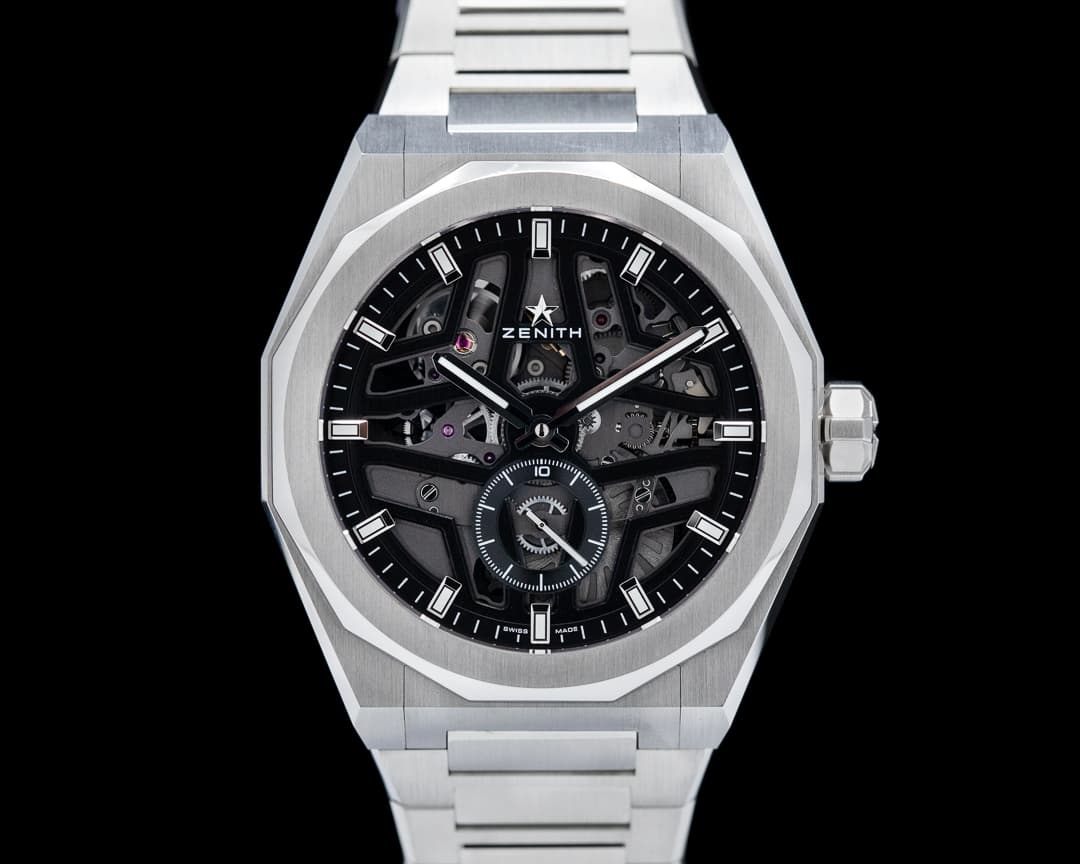 Zenith Defy Skyline Skeleton Black SS