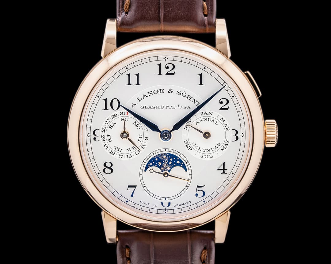 A. Lange and Sohne 1815 238.032 Annual Calendar 18k Rose Gold UNWORN