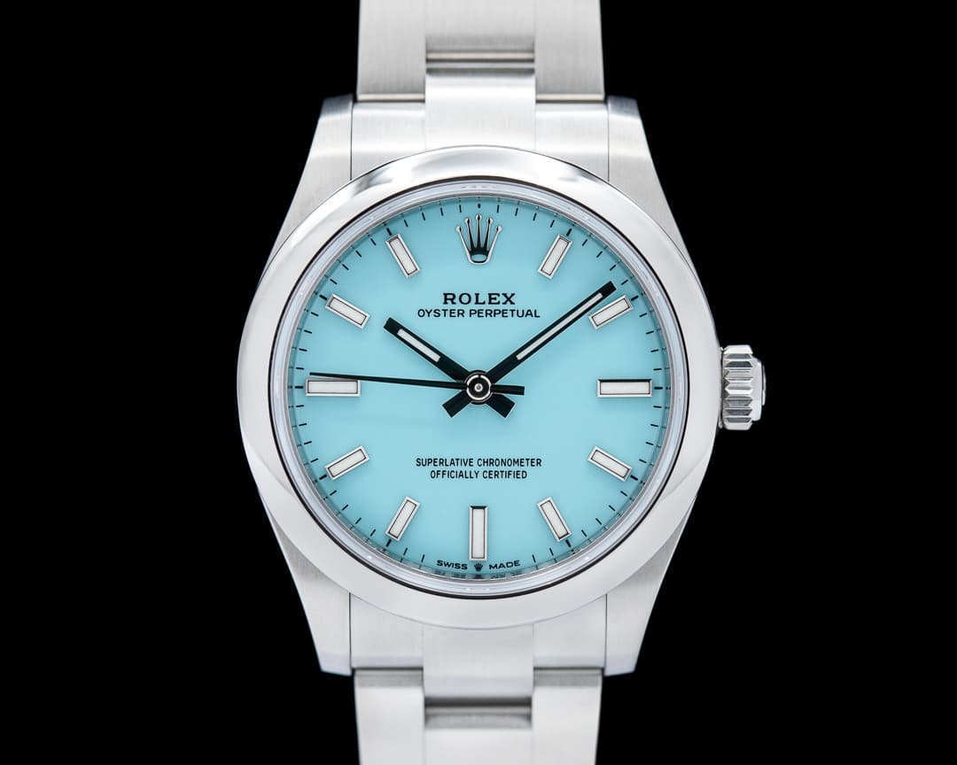 Rolex Oyster Perpetual 277200 31MM SS / Turquoise UNWORN 2023
