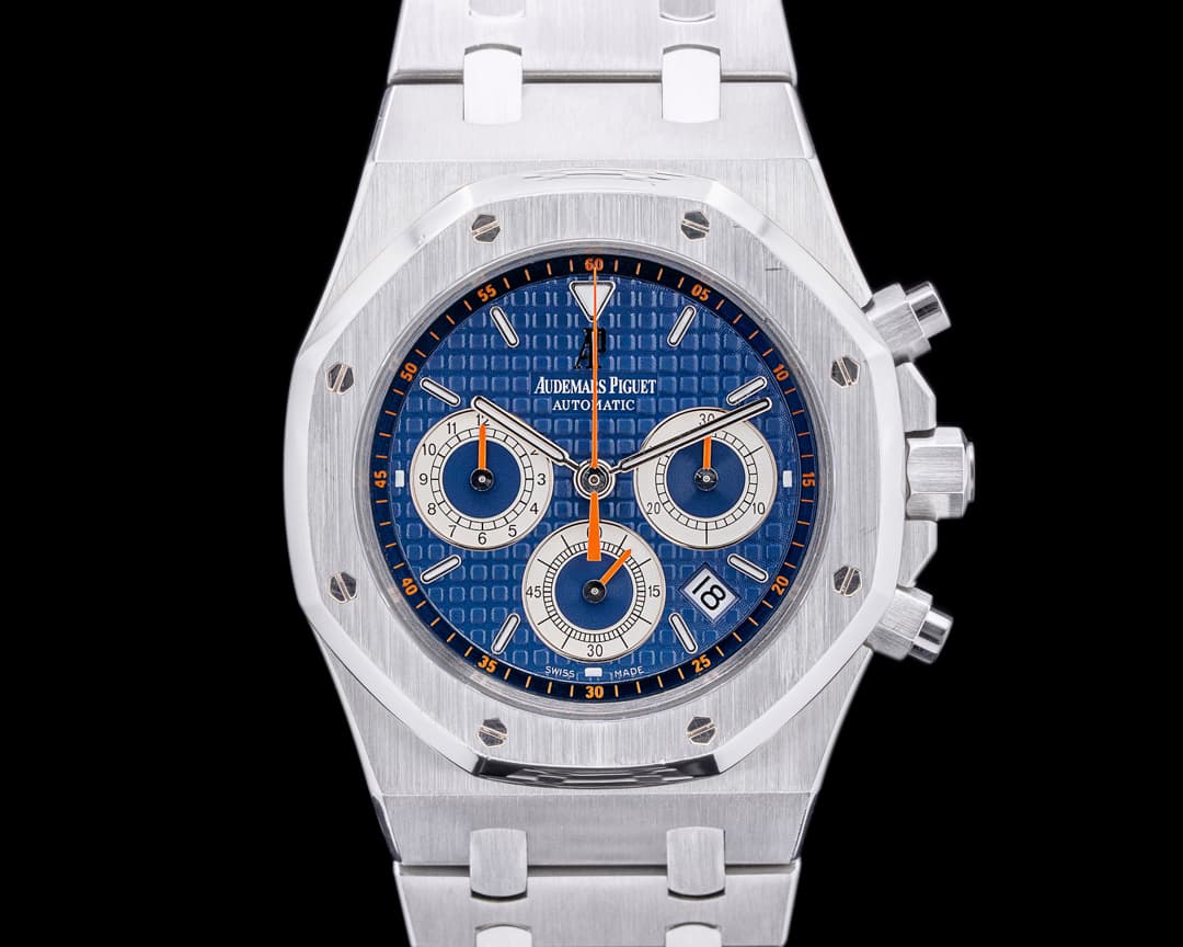 Audemars Piguet Royal Oak 26300ST Chronograph SS Blue & Orange
