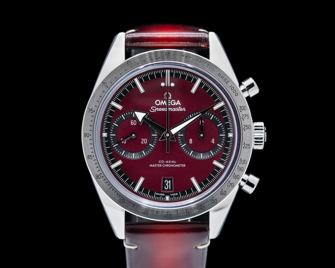 Omega Speedmaster 57 Co-Axial SS Red Dial 2024 UNWORN
