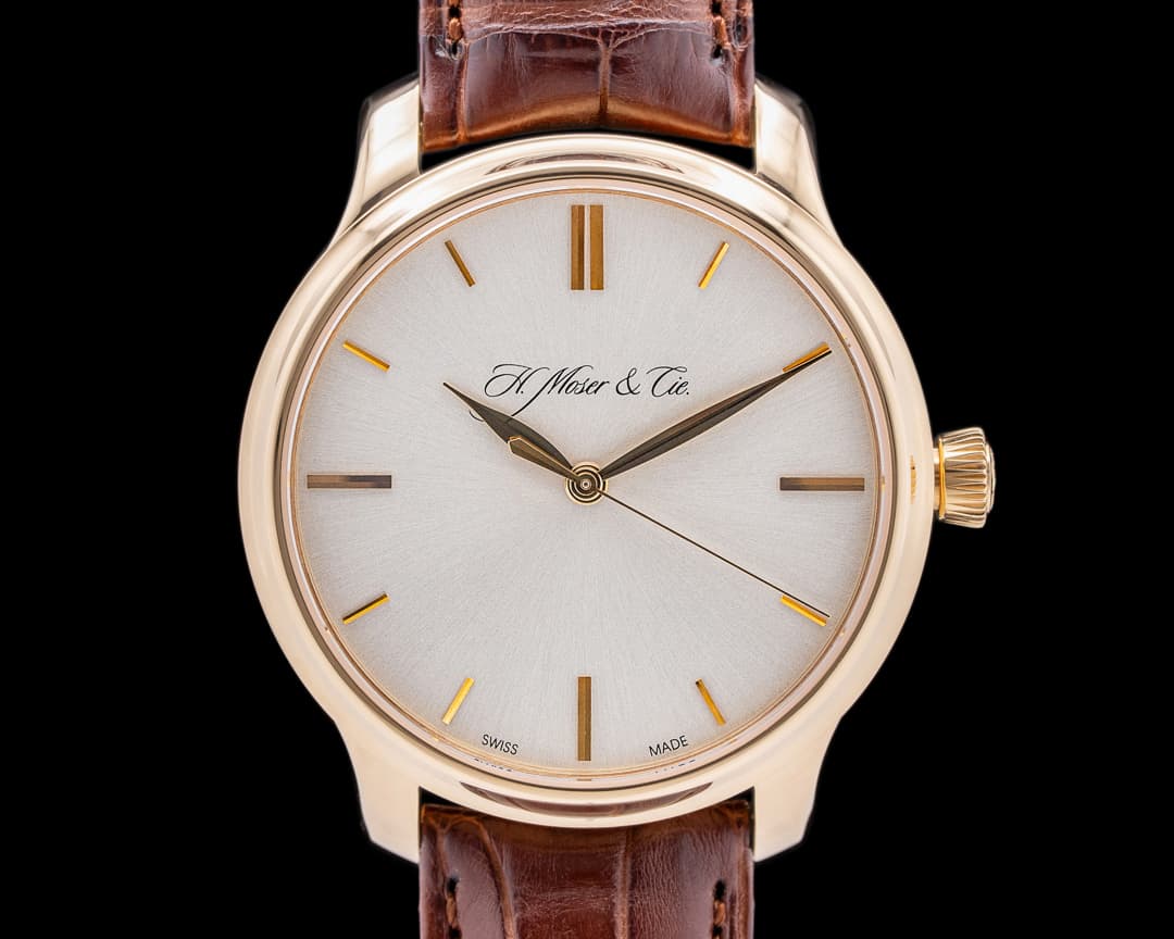 H. Moser and Cie. Endeavour Centre Seconds 18k Rose Gold