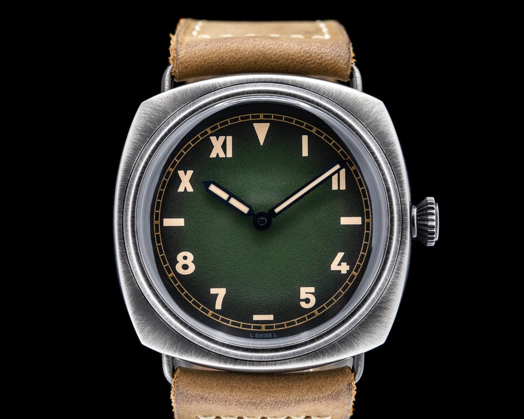 Panerai Radiomir California Brunito 8 Days Green Dial Limited FULL SET 