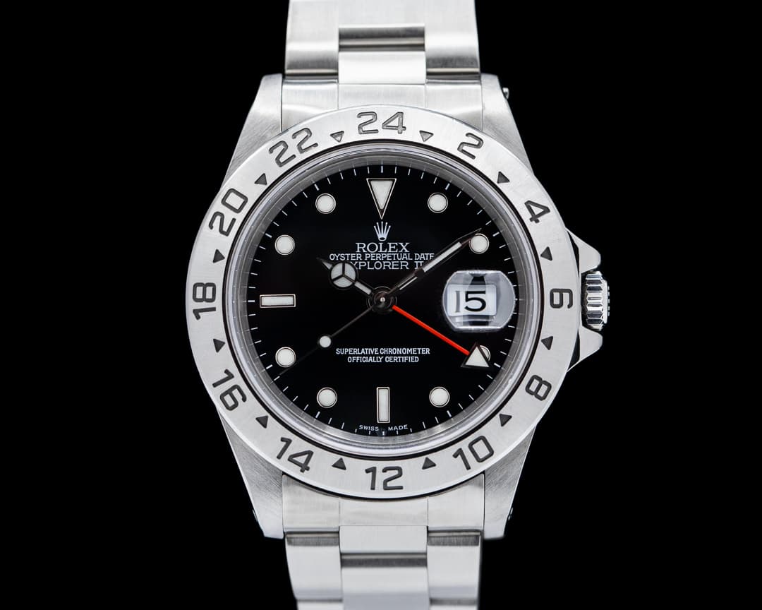 Rolex Explorer II SS Black Dial