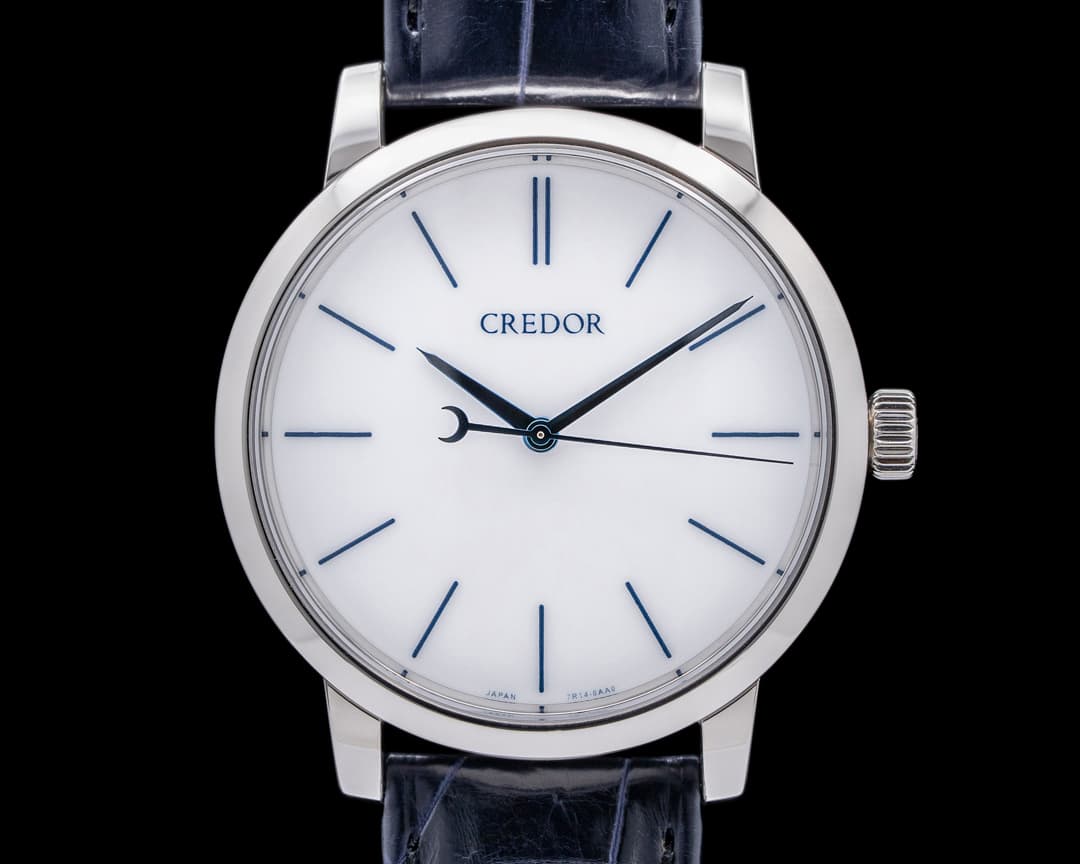 Credor  Eichi II GBLT999 Platinum White Enamel Dial