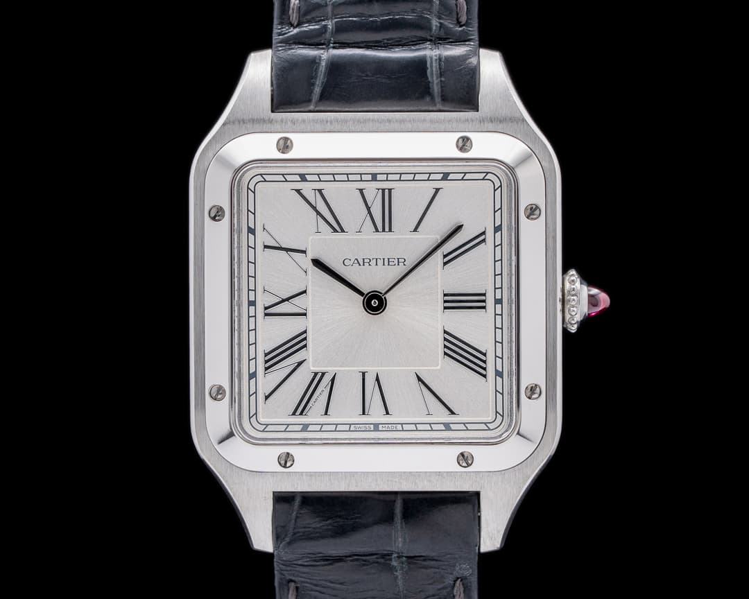 Cartier Cartier Santos Dumont Platinum "Le Bresil" WGSA0034 Limited Edition