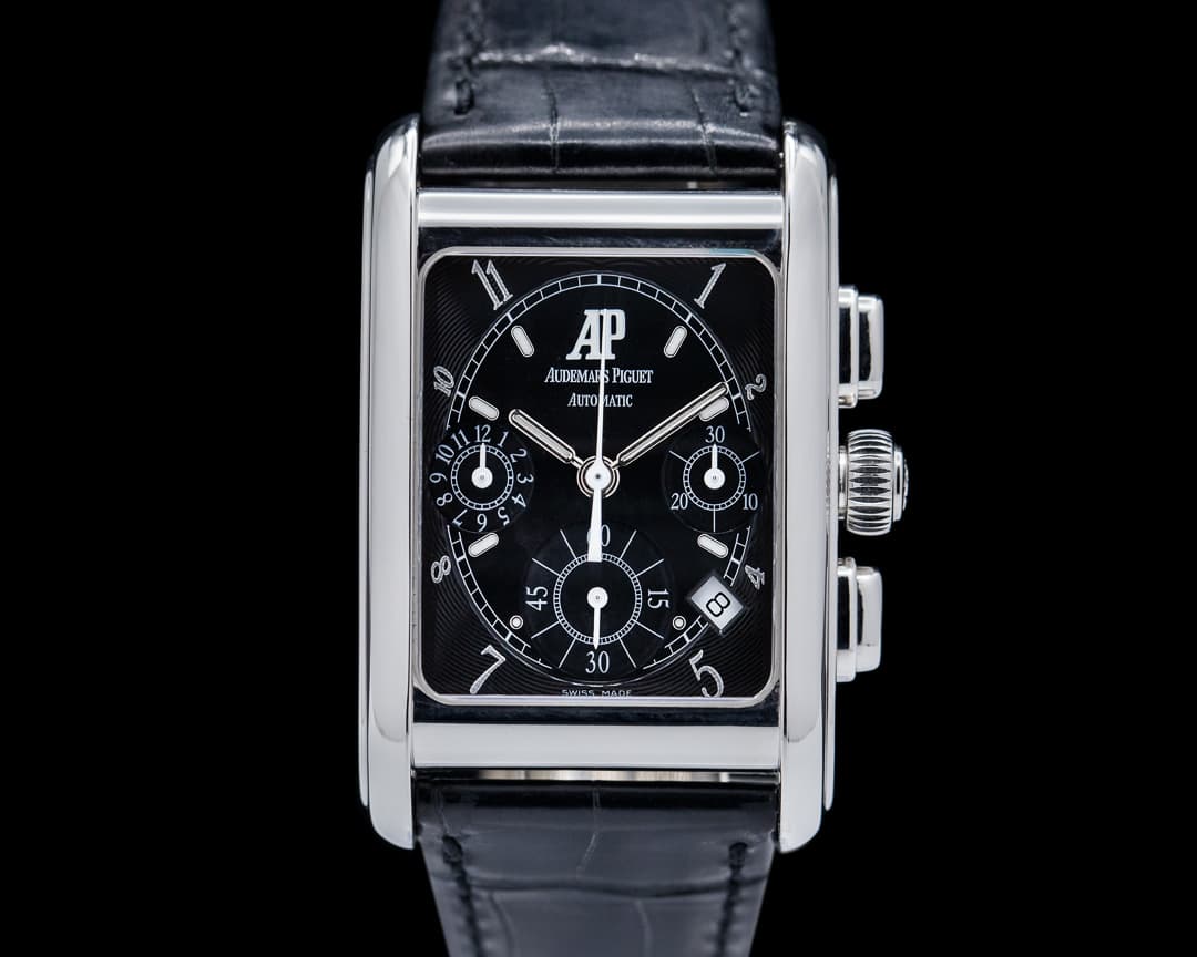 Audemars Piguet Edward Piguet Chronograph 18K White Gold