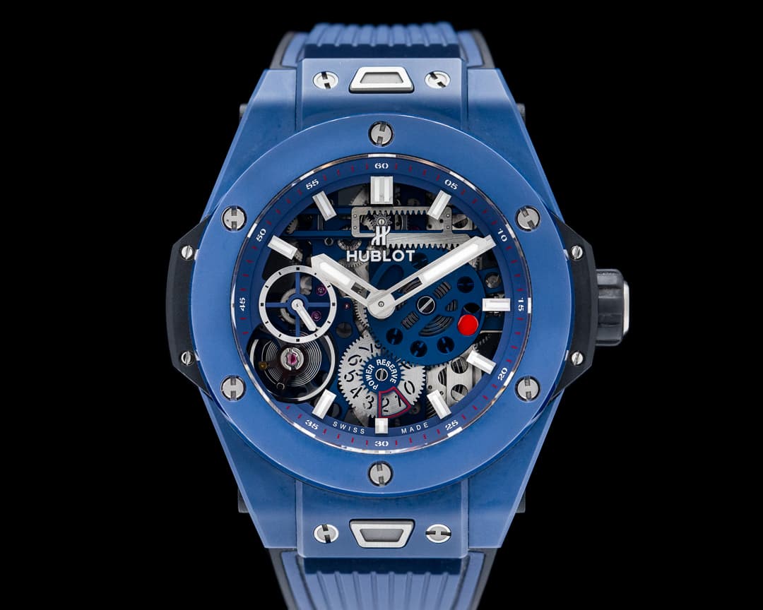 Hublot Big Bang MECA 10 Ceramic Blue